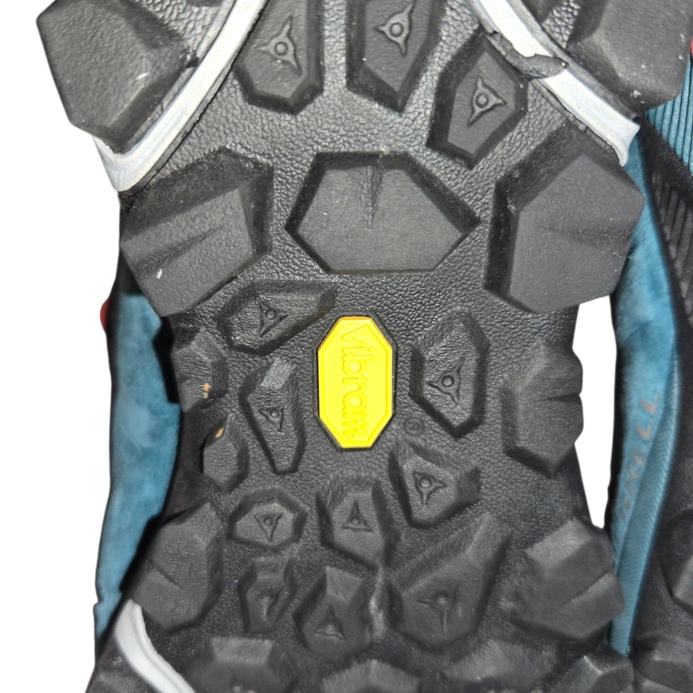 Merrell Women 7 Dragon Fly Capra Waterproof Suede Hiking Shoes Vibram Mega Grip - Picture 14 of 15